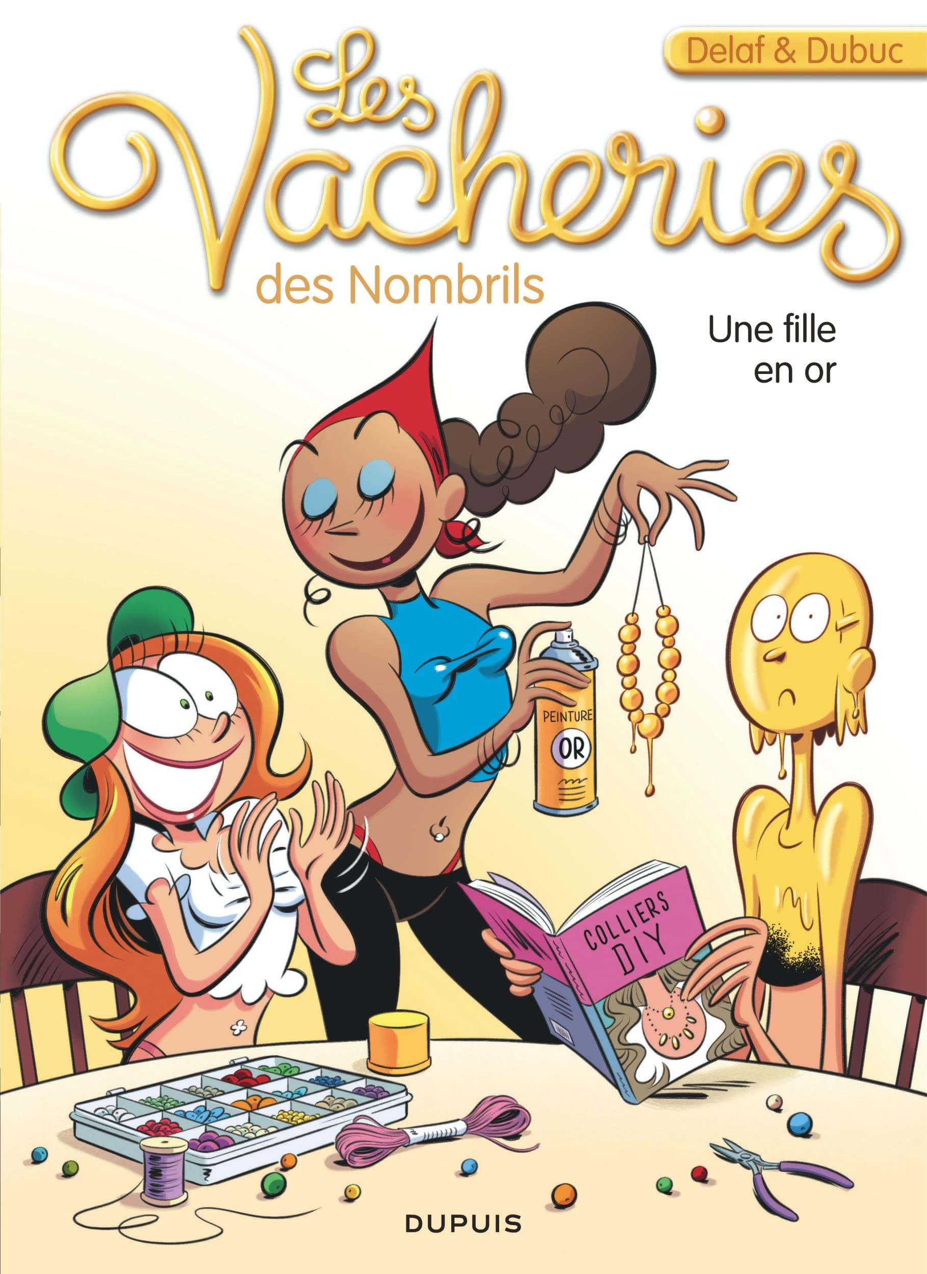 jaquette album Les vacheries des Nombrils - Tome 2 - Une fille en or / Edition spéciale (Opé été 2022)