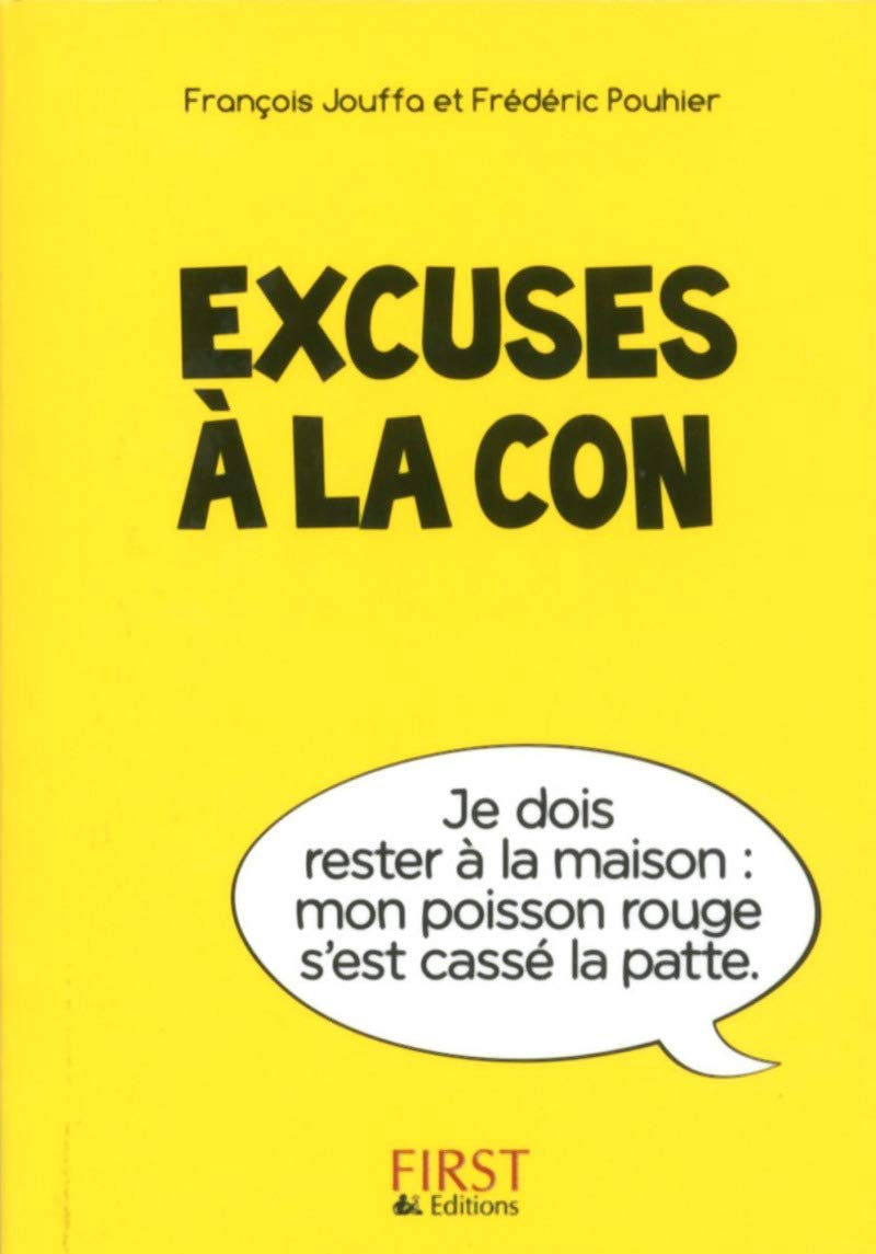 jaquette album Petit Livre de - Excuses à la con
