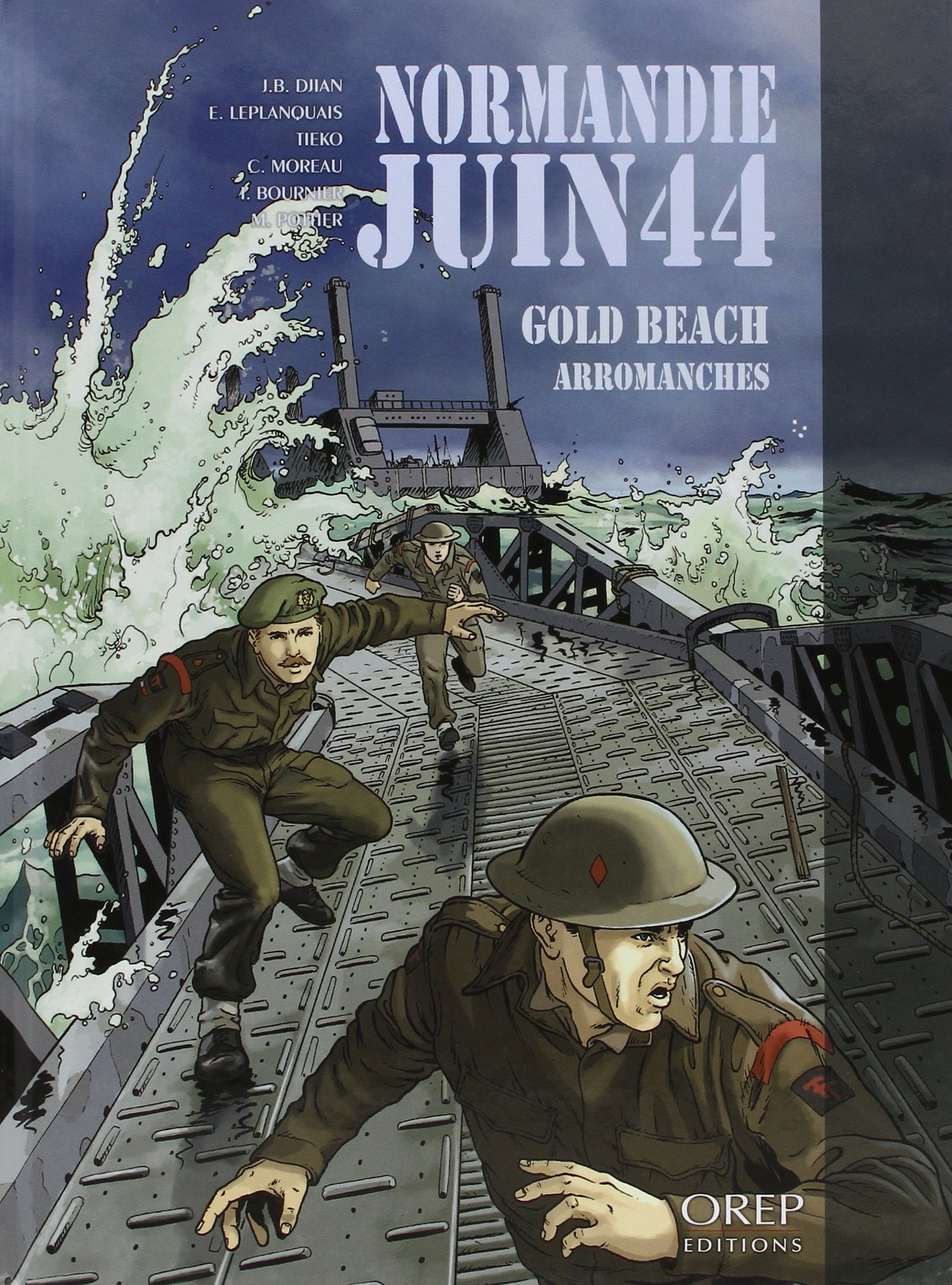 jaquette album Gold Beach Arromanches