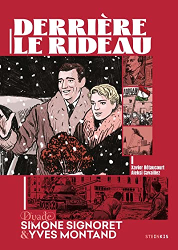 jaquette album Derrière Le Rideau - Simone Signoret & Yves Montand