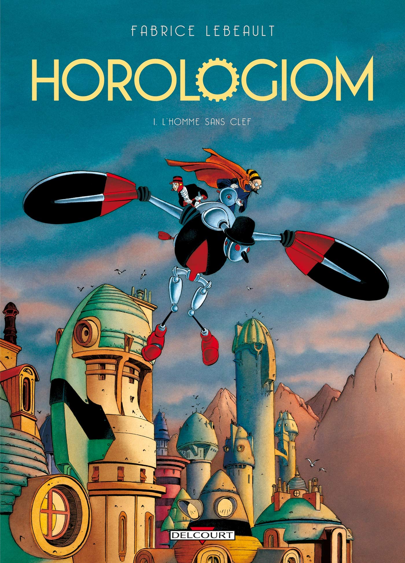 jaquette album Horologiom T01: L'Homme sans clef