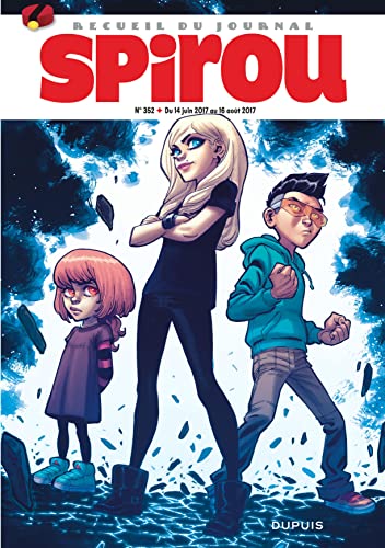 jaquette album Recueil Spirou N° 352, Du 14 Juin 2017 Au 16 Août 2017