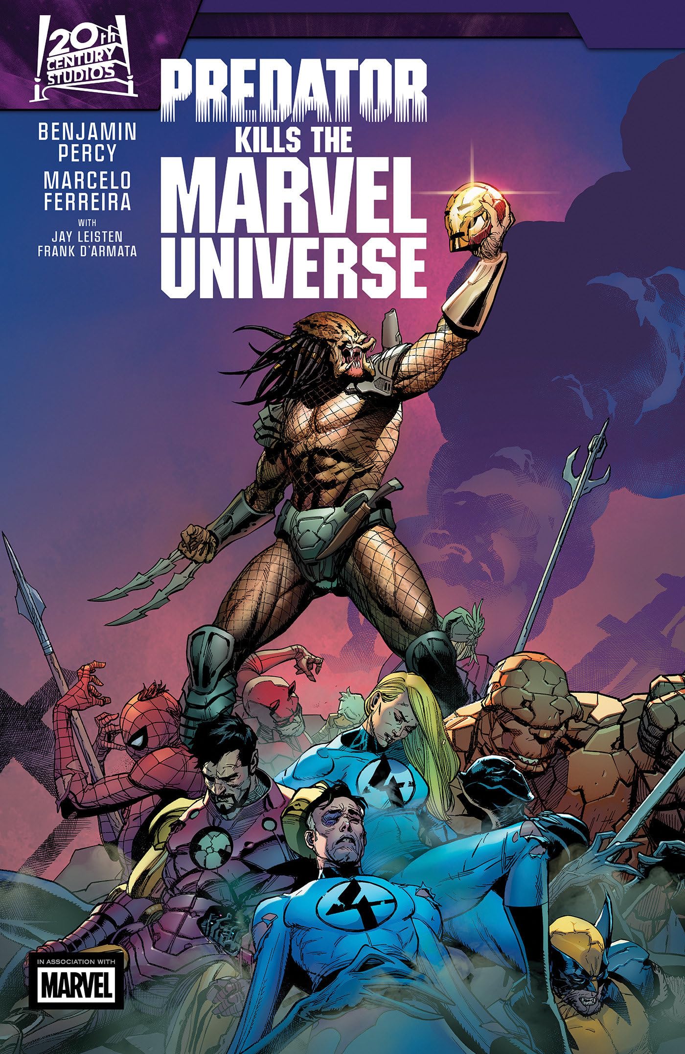 jaquette album Predator Kills The Marvel Universe