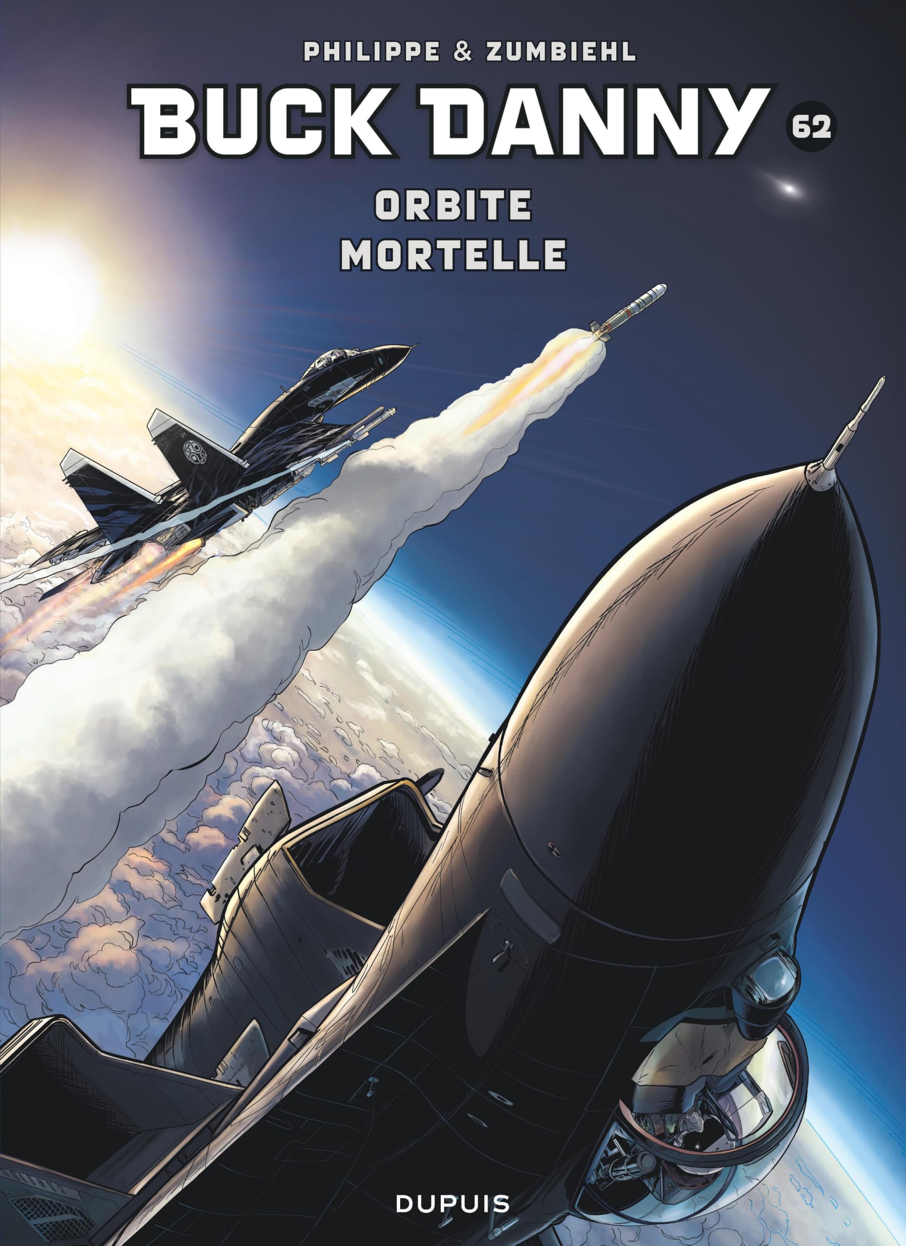 jaquette album Buck Danny - Tome 62 - Orbite mortelle