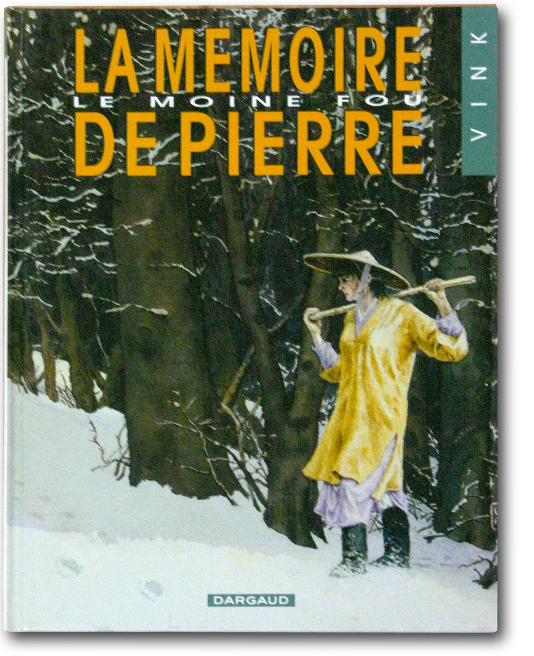 jaquette album Le Moine fou, tome 2 : La Mémoire de pierre