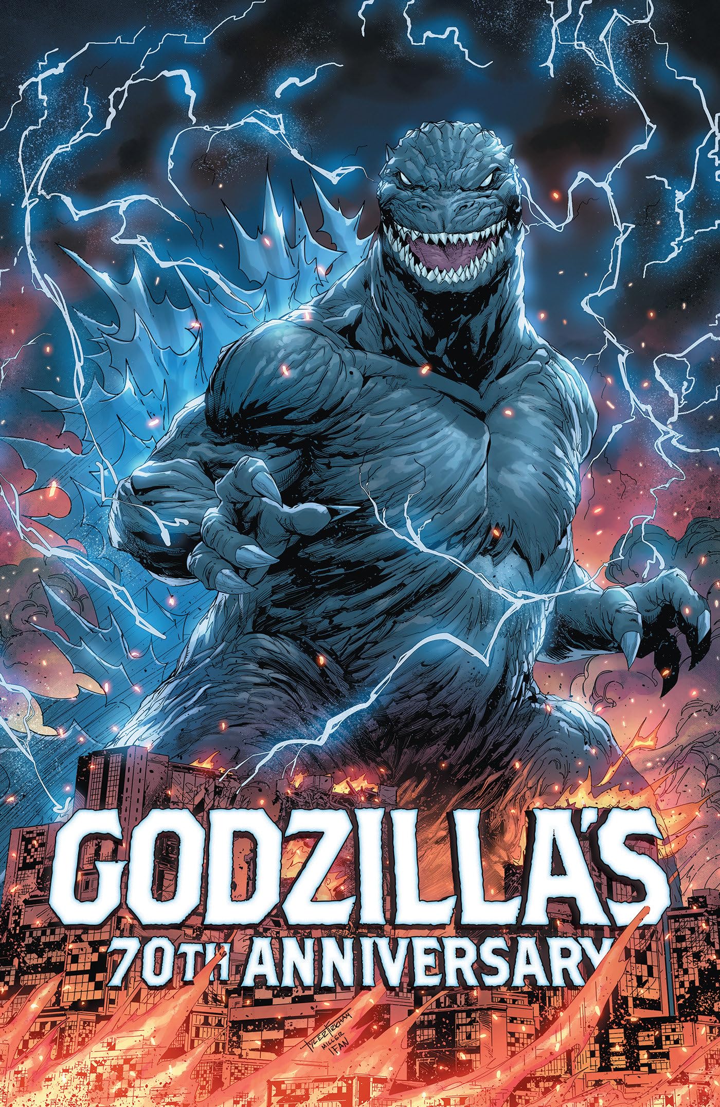 jaquette album Godzilla's 70th Anniversary