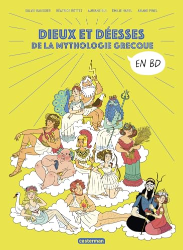 jaquette album La Mythologie En Bd - Dieux Et Déesses De La Mythologie Grecque