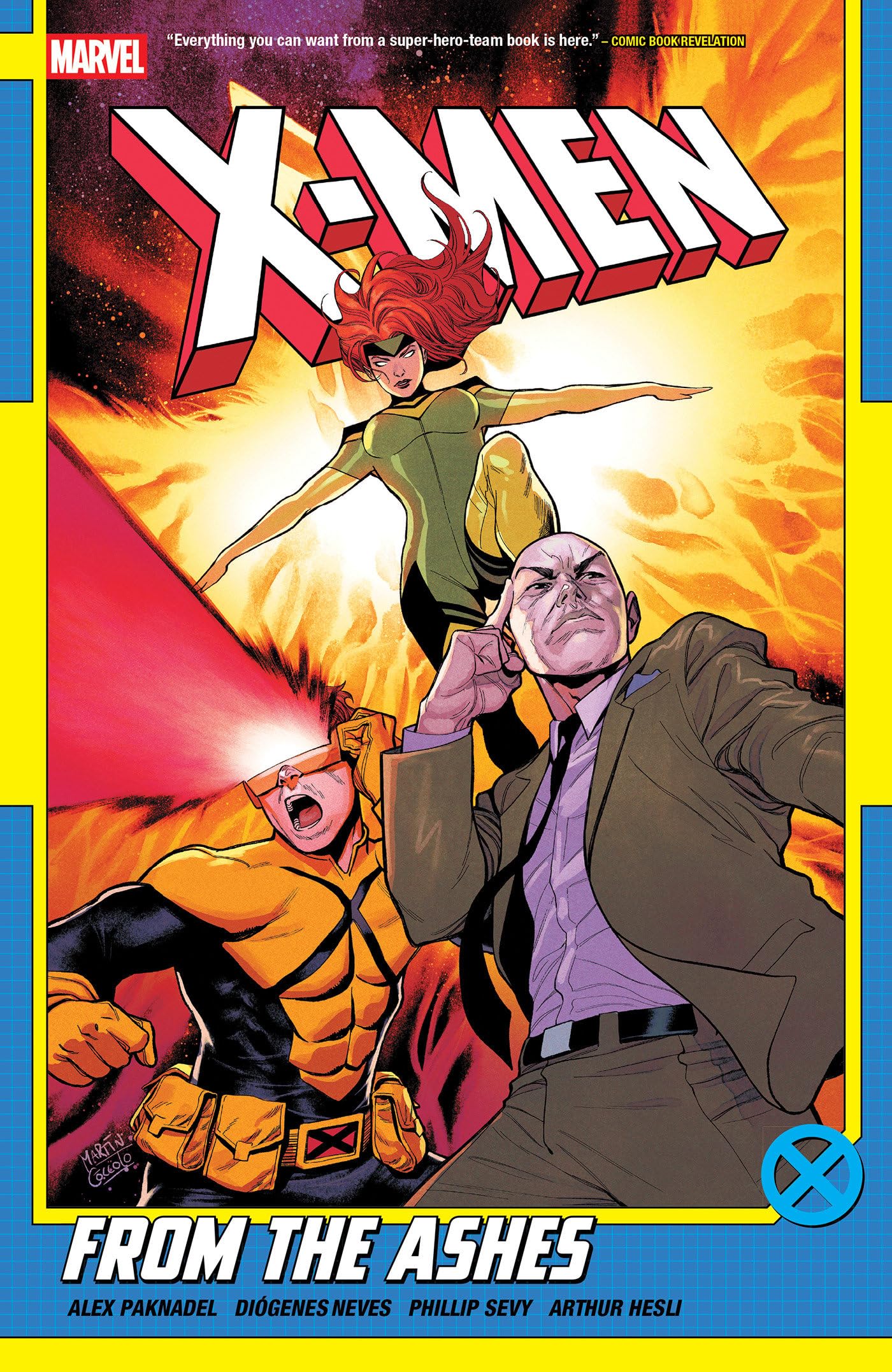 jaquette album X-Men: From The Ashes