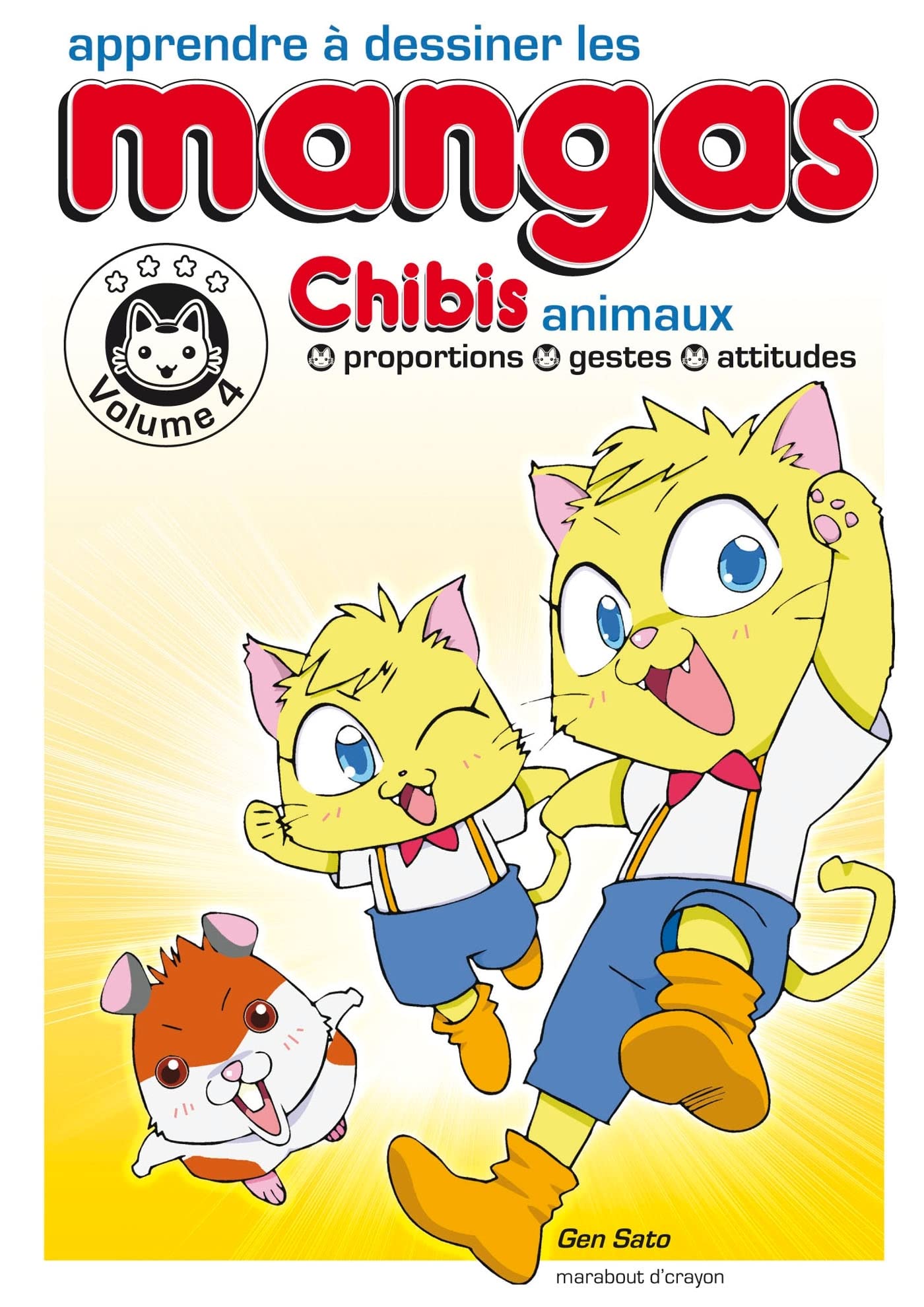 jaquette album Apprendre à dessiner les mangas : les chibis - volume 4