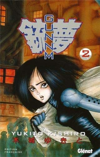 jaquette album Gunnm - Tome 2 : Les larmes d'un ange