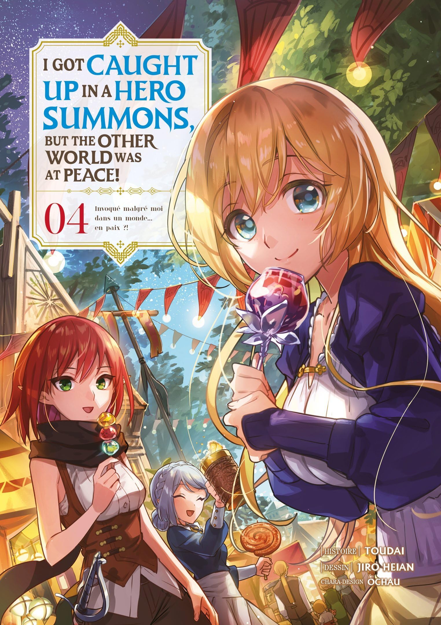 jaquette album I Got Caught Up In a Hero Summons - Tome 04