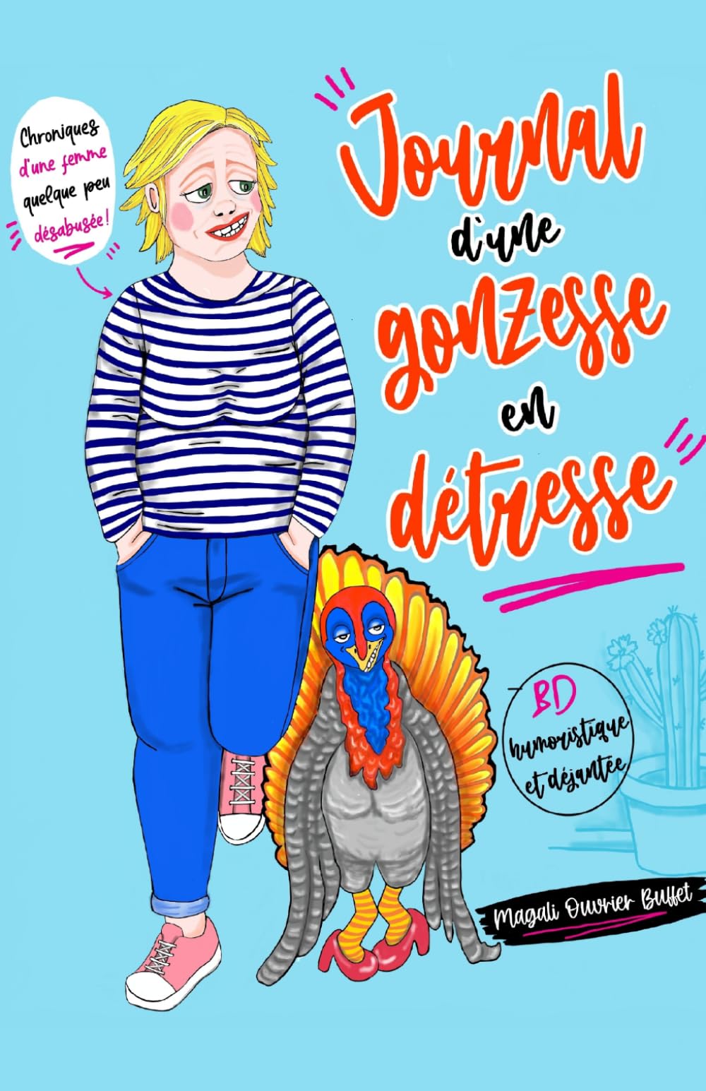 jaquette livre Journal d'une gonzesse en détresse
