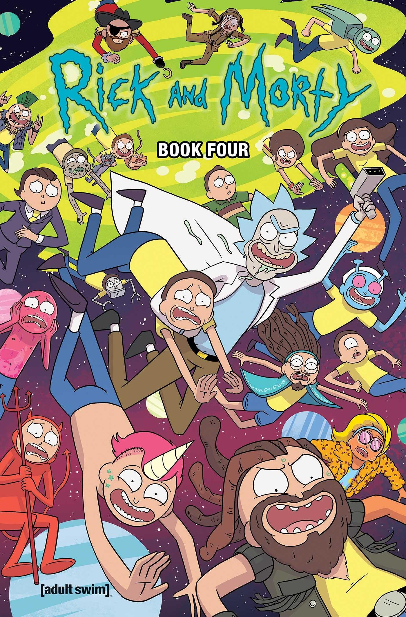 jaquette album Rick and Morty Book 4