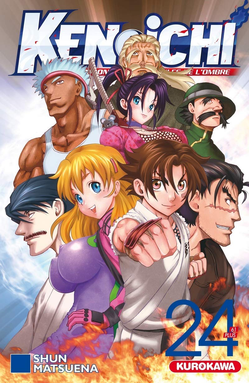 jaquette album Ken-ichi - saison 2, Les Disciples de l'ombre - tome 24 (24)