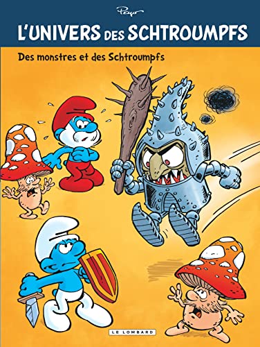 jaquette album L'univers Des Schtroumpfs Tome 4 - Des Monstres Et Des Schtroumpfs