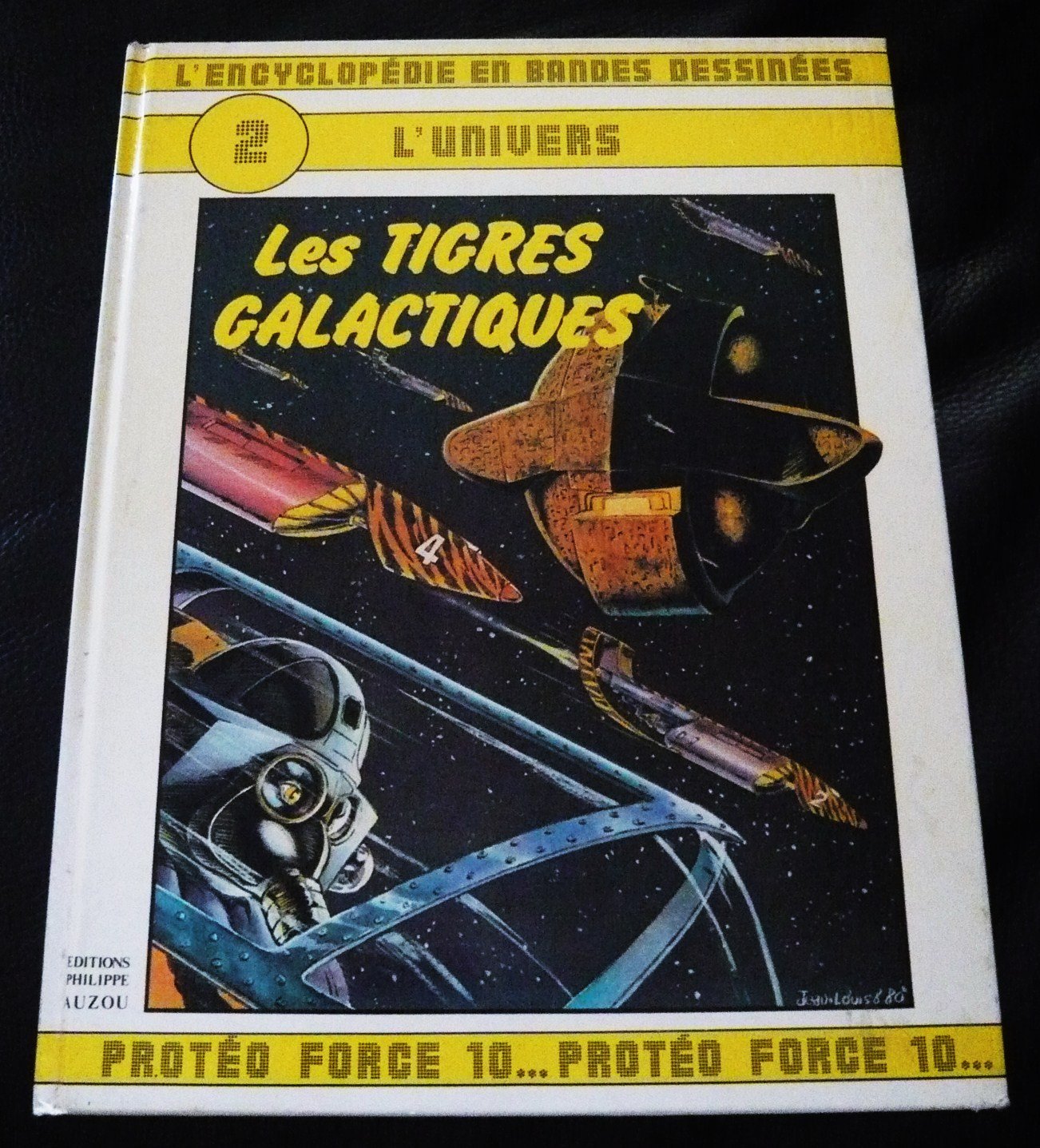 jaquette album L'Encyclopédie en bandes dessinées, tome 2 : Les tigres galactiques