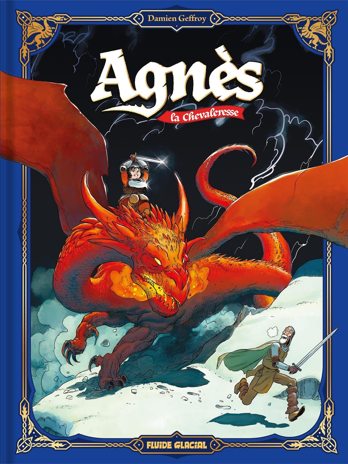 jaquette livre Agnès la Chevaleresse - tome 01