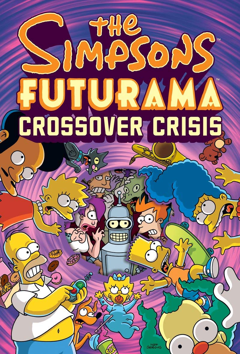 jaquette album The Simpsons Futurama Crossover Crisis