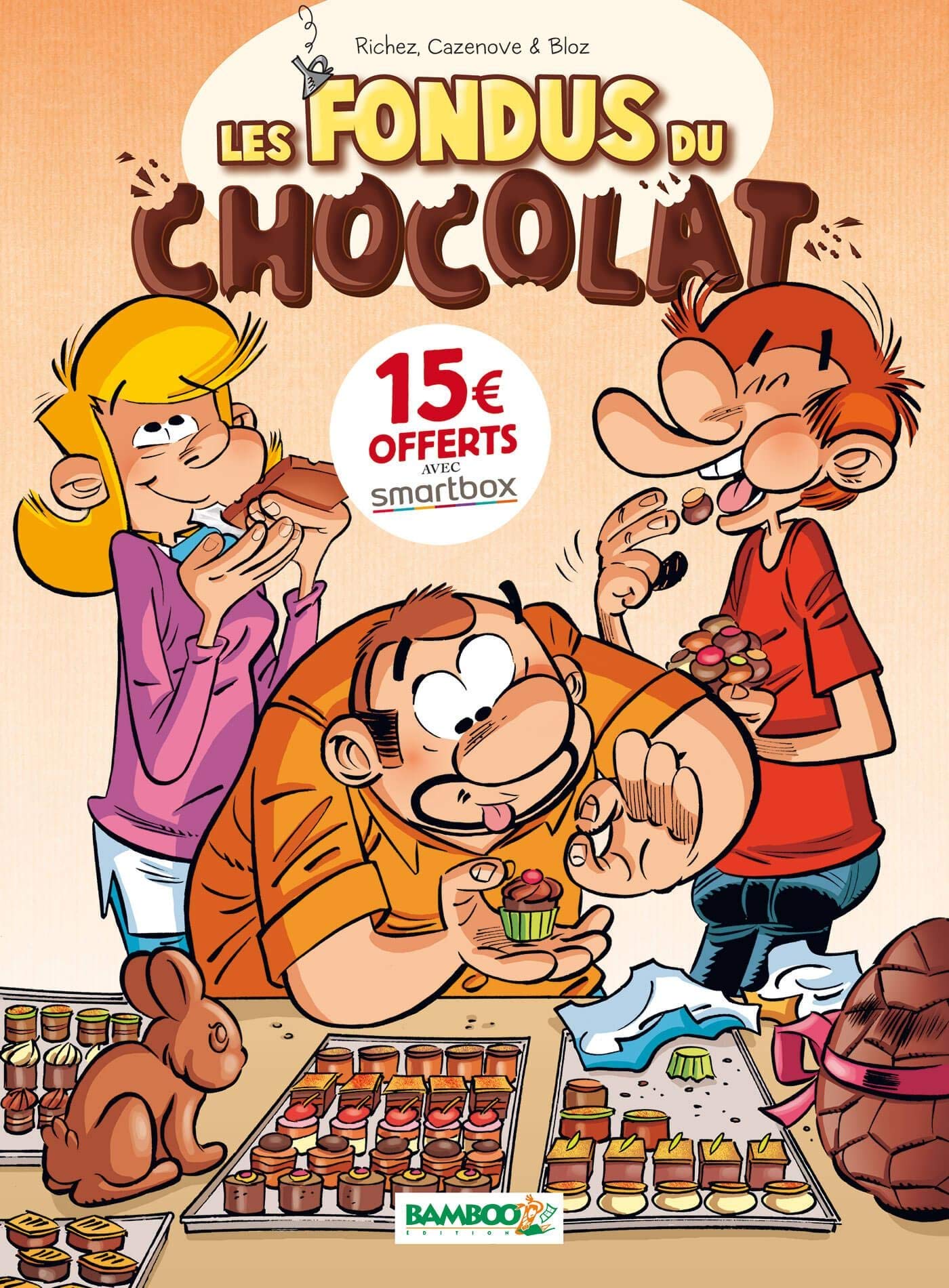 jaquette album Les Fondus du chocolat - tome 01 - OP 2022