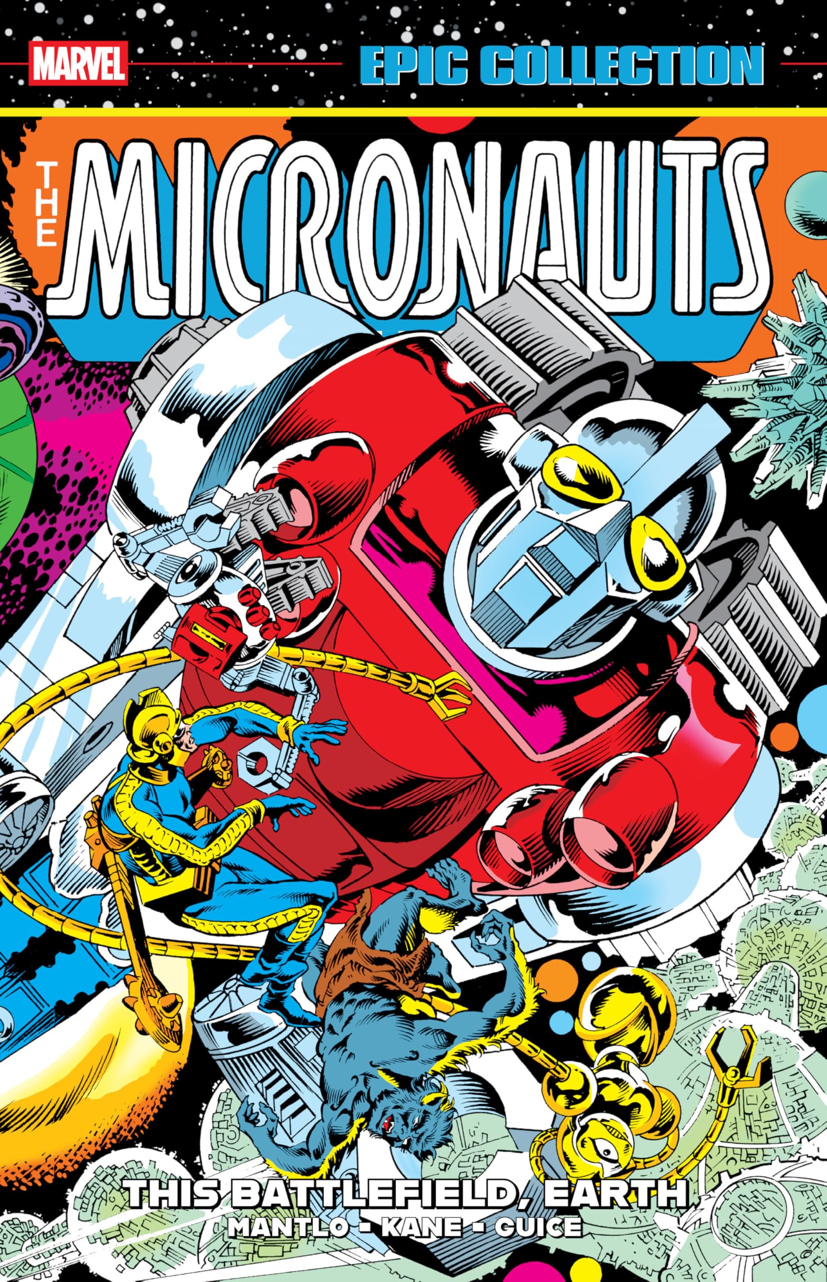jaquette album Micronauts Epic Collection: The Original Marvel Years - This Battlefield, Earth
