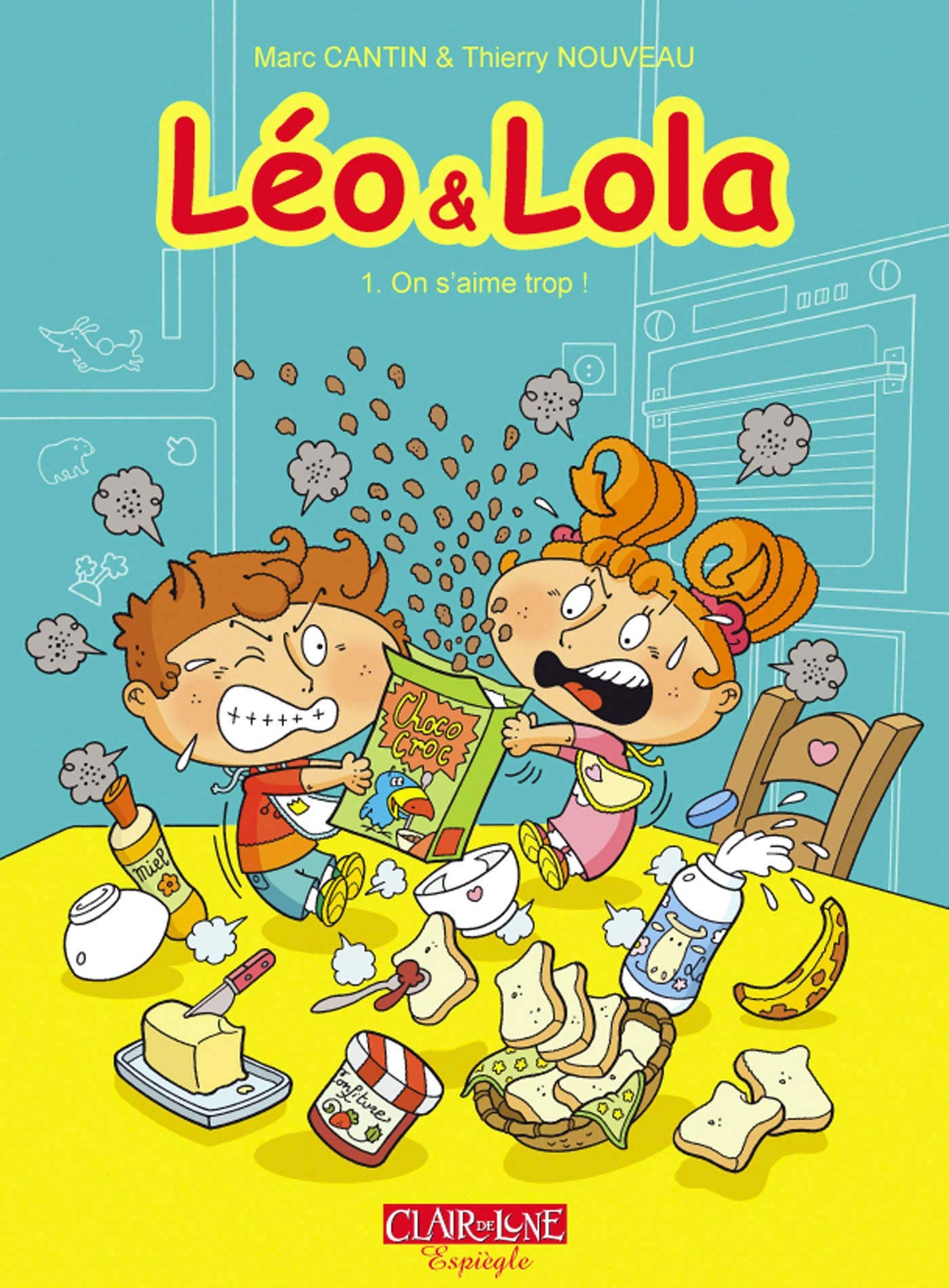 jaquette album Léo et Lola - tome 1 On s'aime trop ! (01)