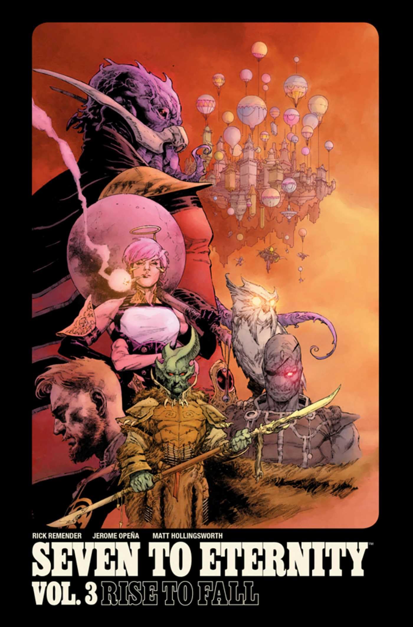 jaquette album Seven to Eternity Volume 3: Rise to Fall