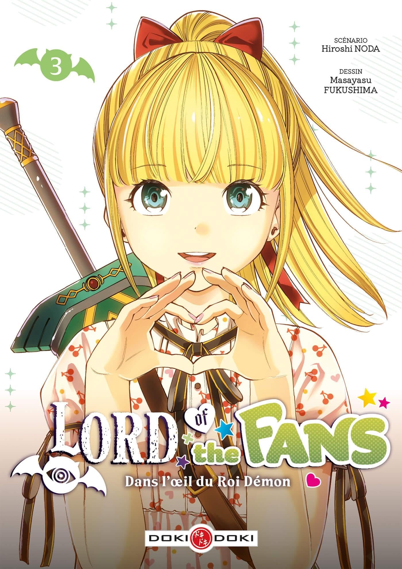 jaquette album Lord of the fans - vol. 03: Dans l'oeil du Roi-démon