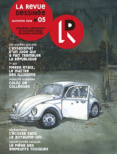 jaquette album La Revue Dessinée N° 5, Automne 2014
