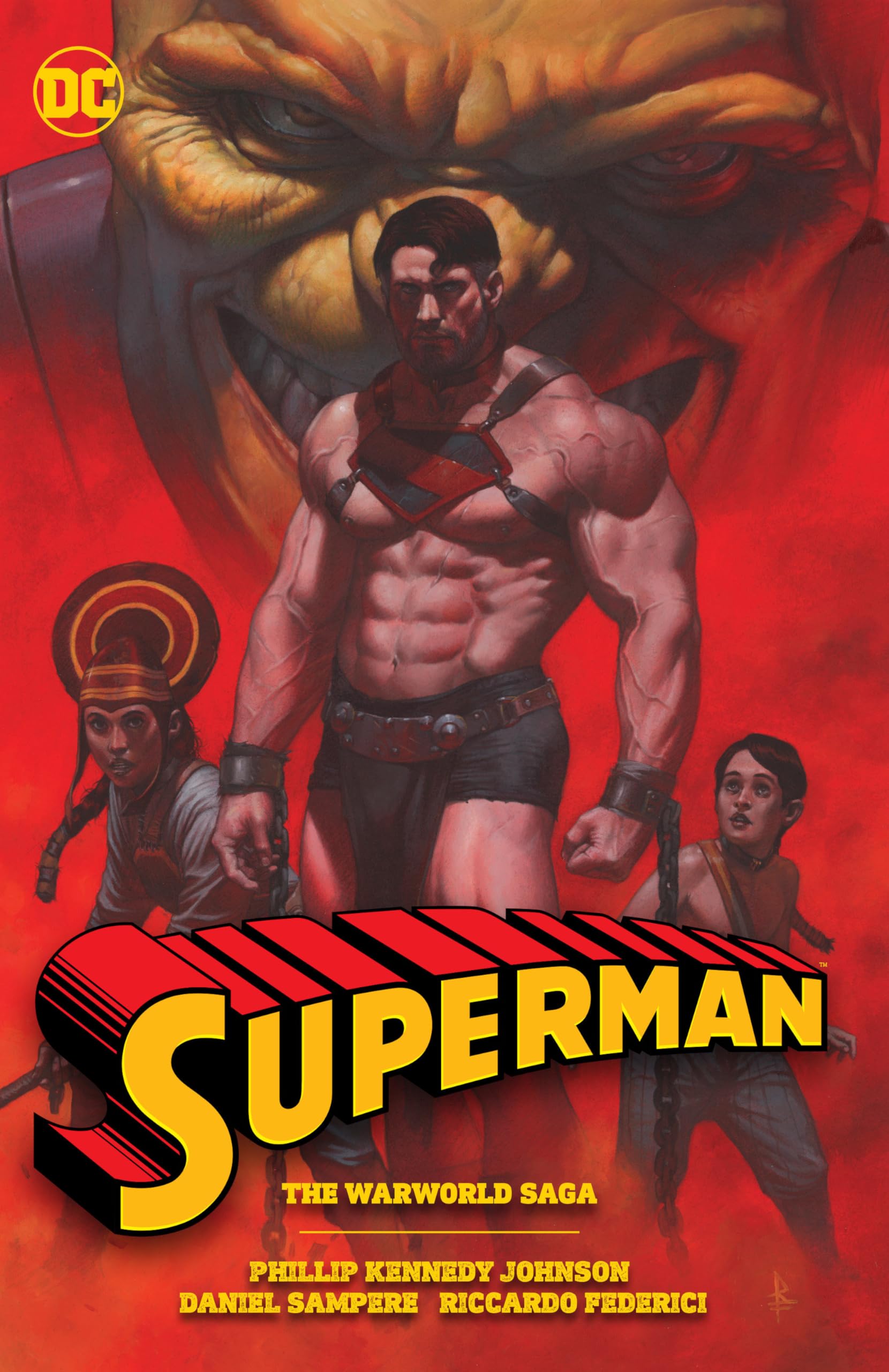 jaquette album Superman: The Warworld Saga