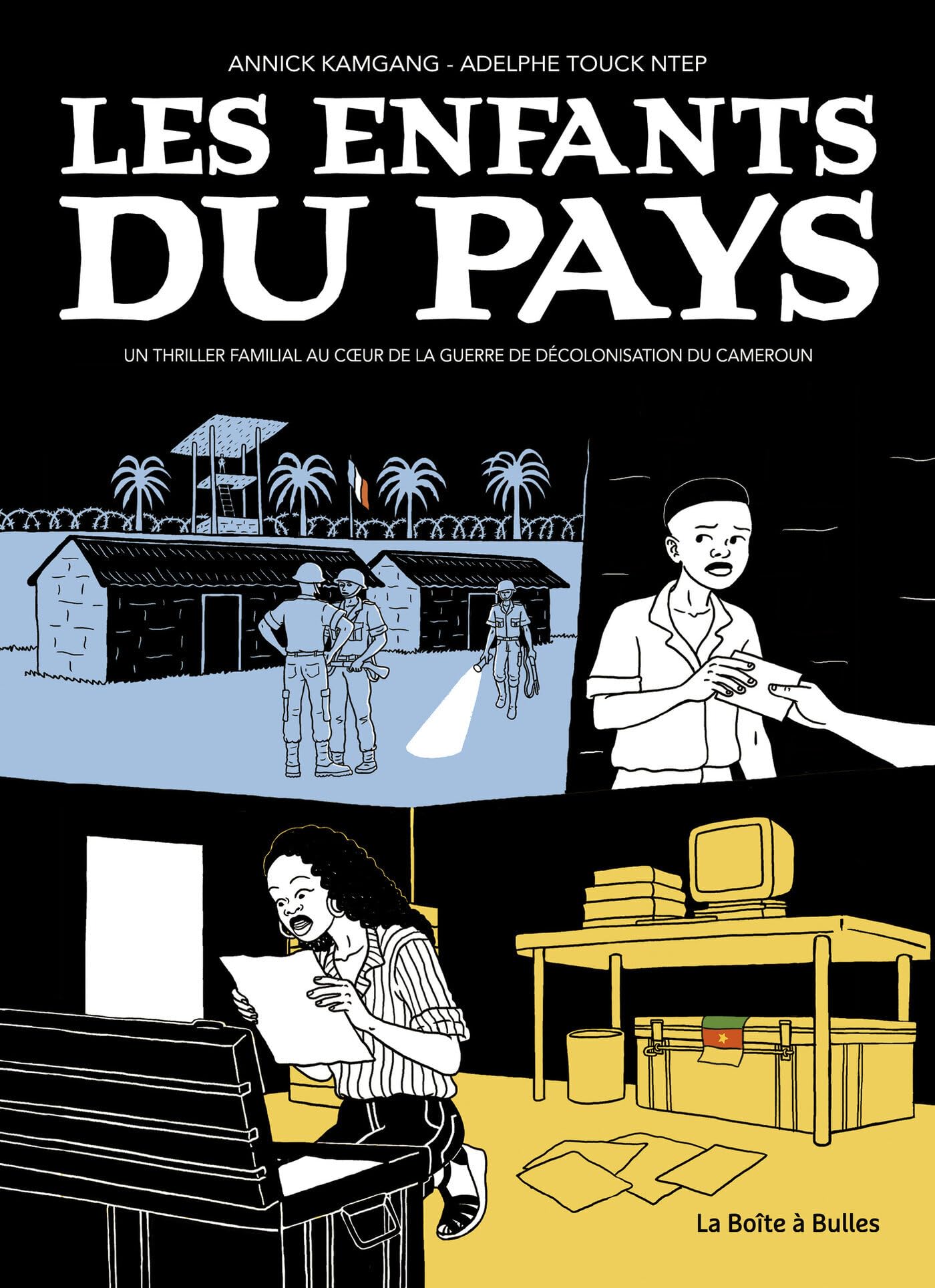jaquette album Les Enfants du Pays: Un thriller familial au coeur de la guerre de décolonisation du Cameroun