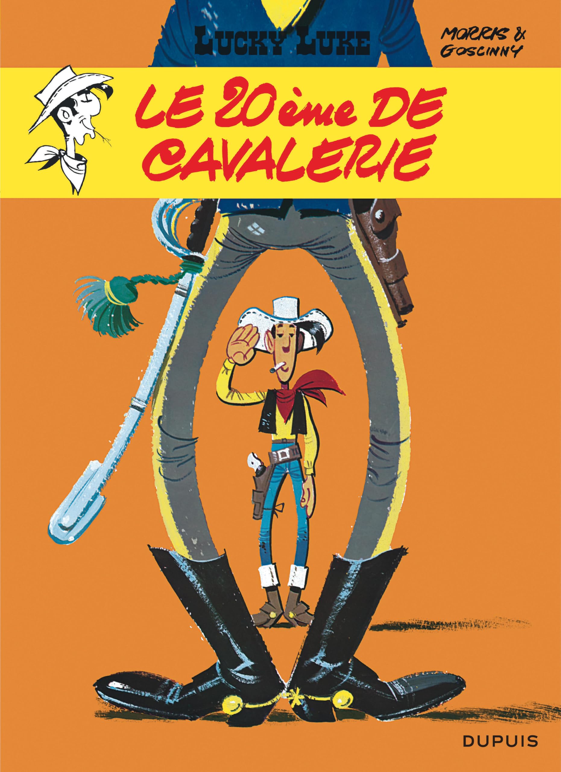 jaquette album Lucky Luke - Tome 27 - Le 20e de cavalerie