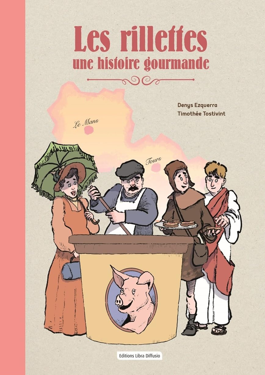 jaquette album Les rillettes: Une histoire gourmande