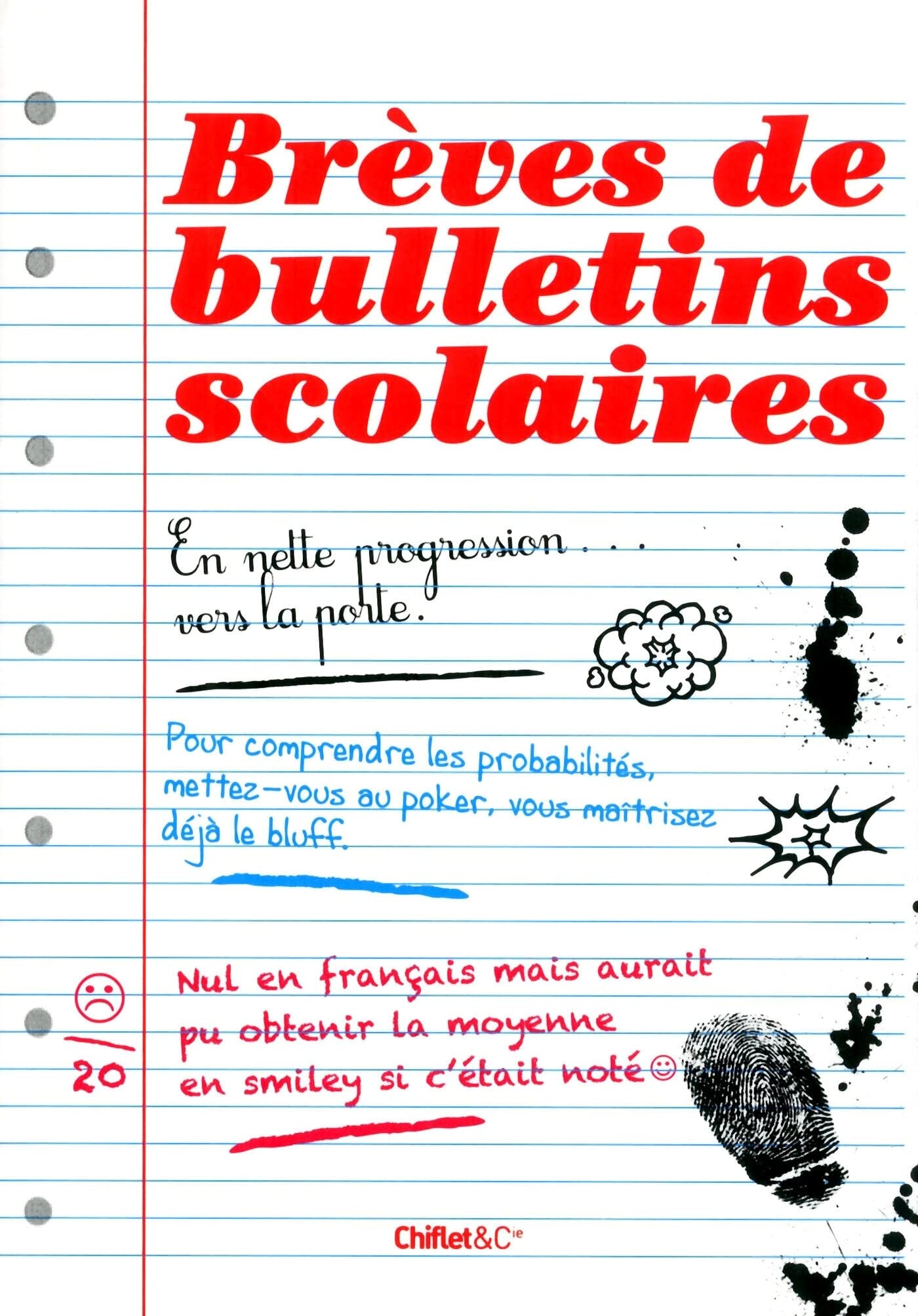 jaquette livre Brèves de bulletins scolaires