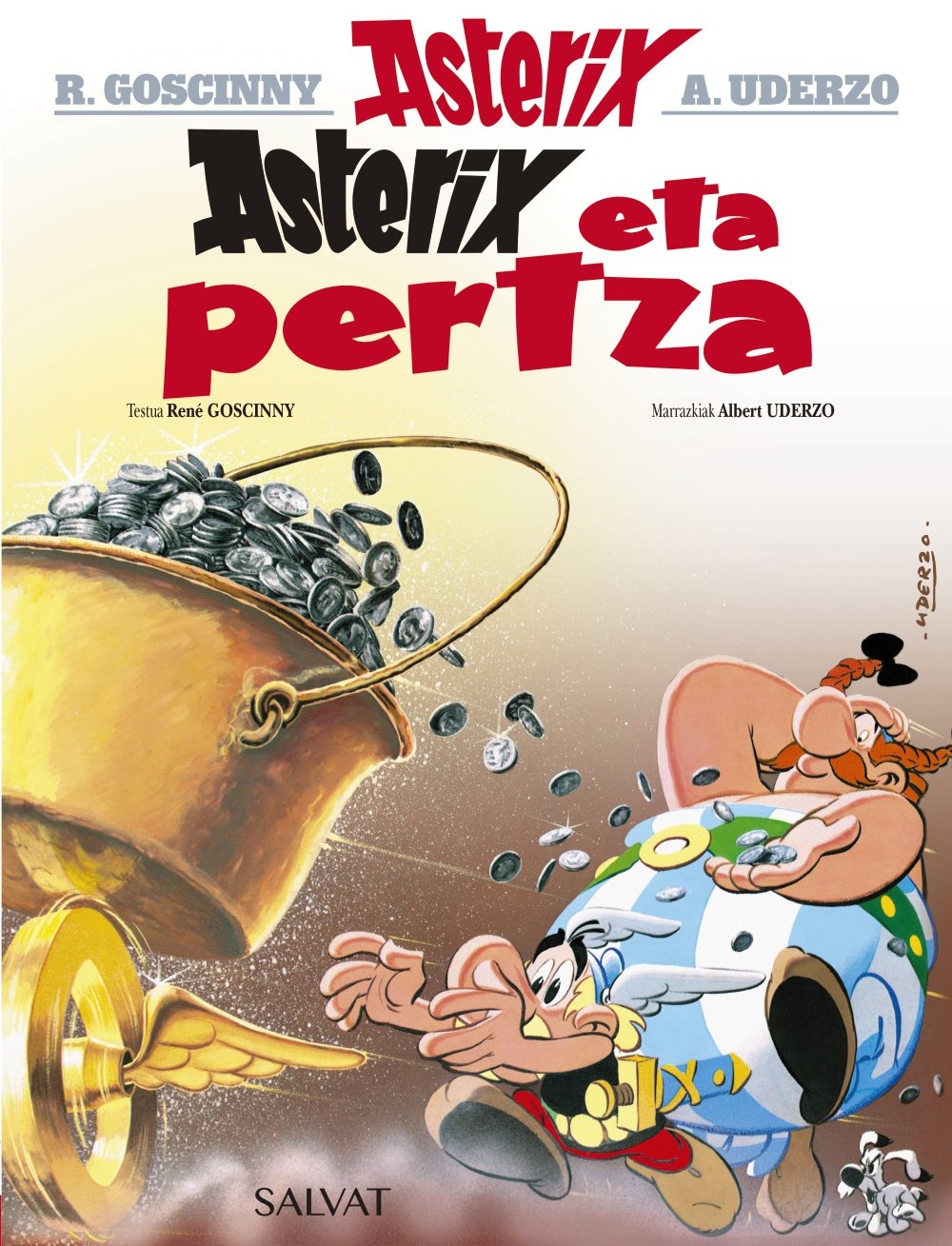 jaquette album Asterix eta pertza