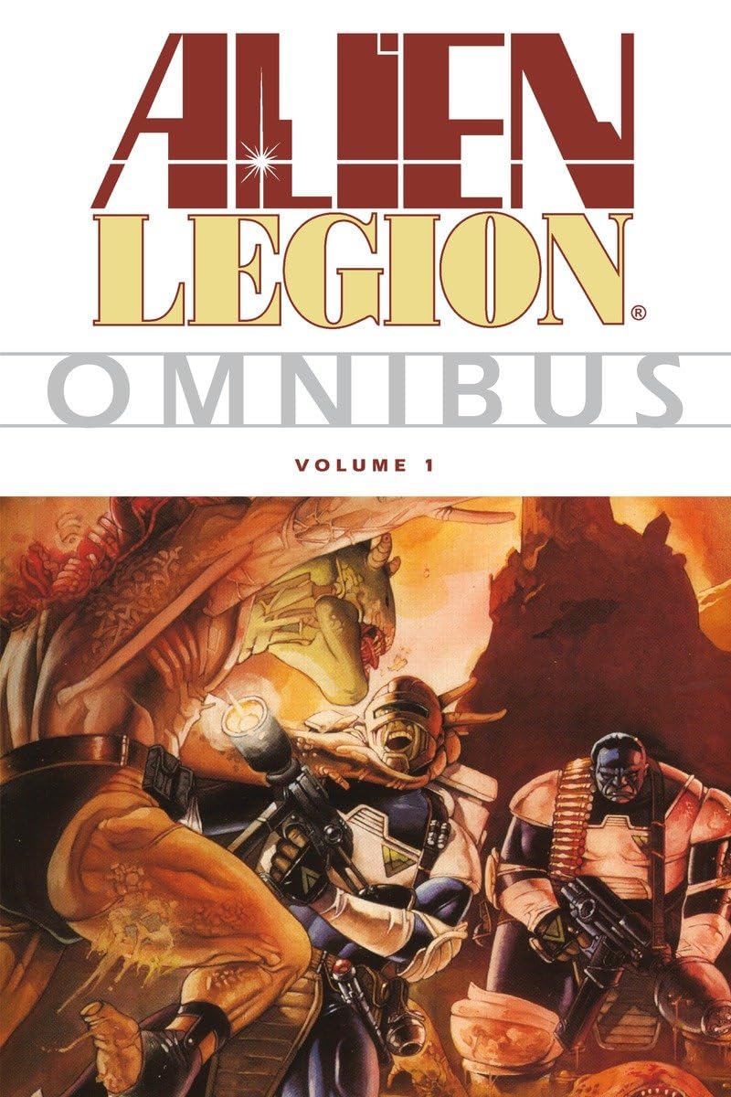 jaquette album Alien Legion Omnibus Volume 1