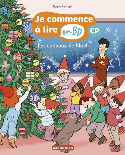 jaquette album Je Commence À Lire En Bd - Cp - Les Cadeaux De Noël