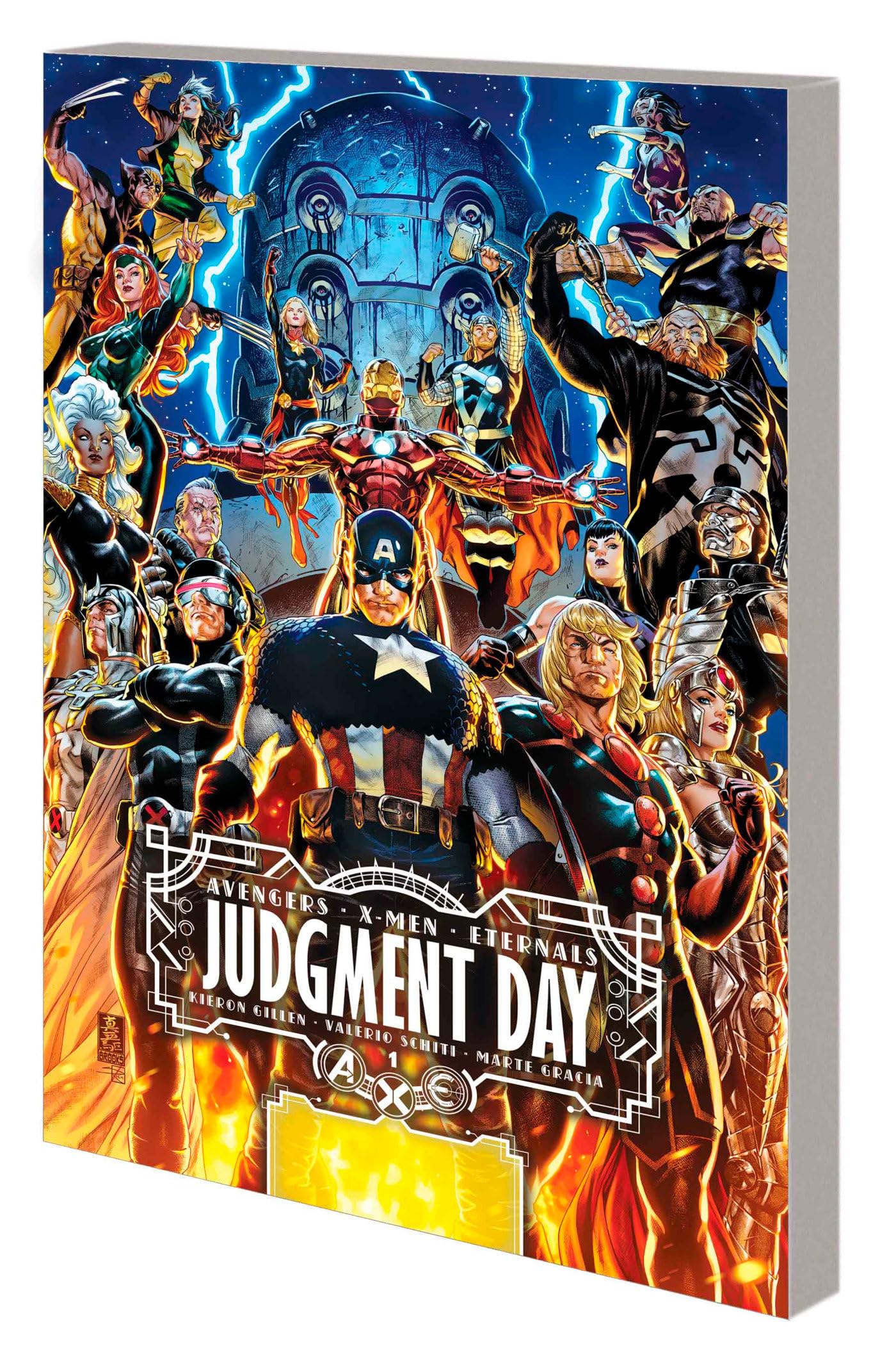 jaquette album A.X.E.: Judgment Day