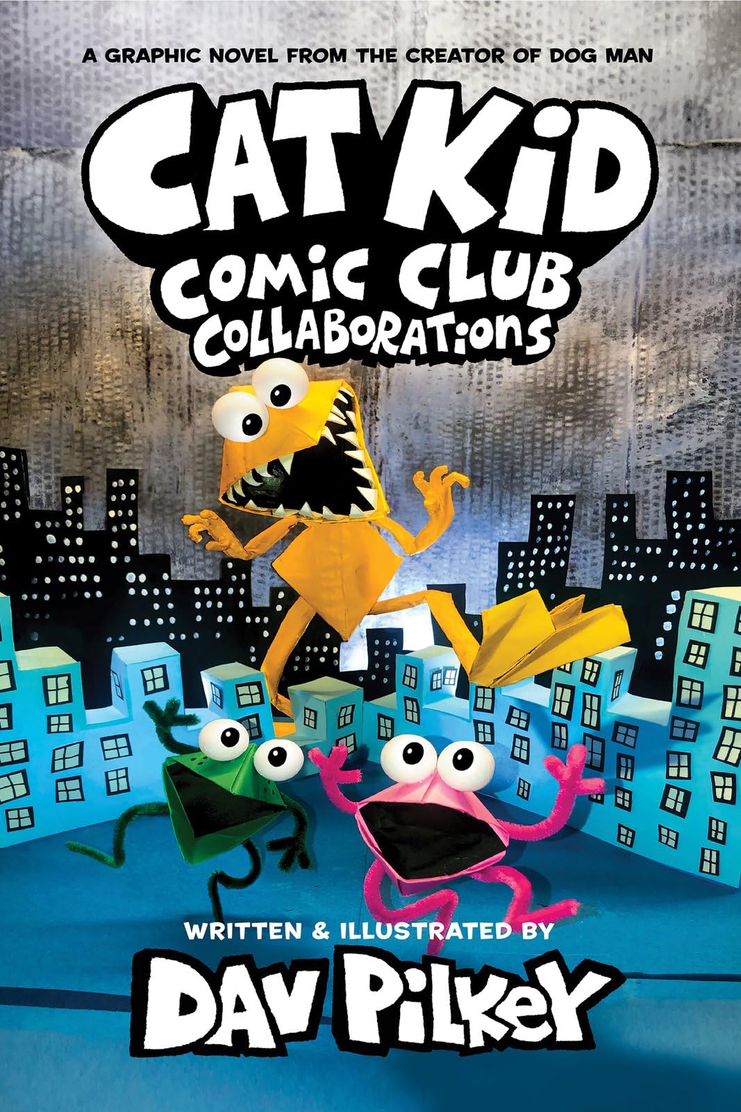 jaquette album Cat Kid Comic Club 4: Collaborations: from the Creator of Dog Man