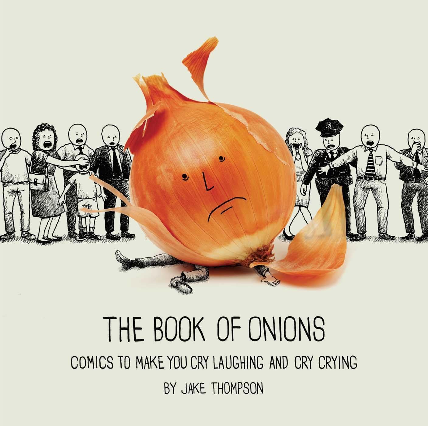 jaquette livre The Book of Onions: Comics to Make You Cry Laughing and Cry Crying