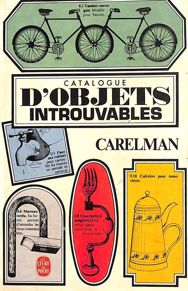 jaquette album Catalogue d'objets introuvables