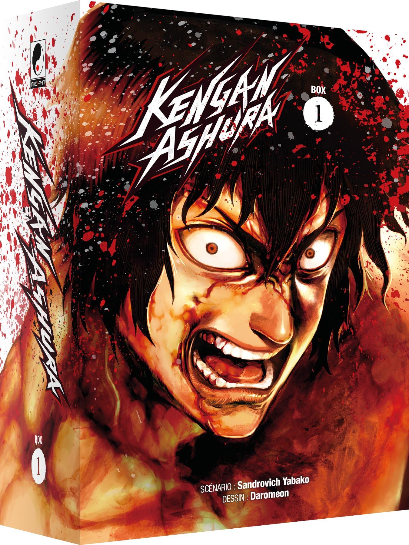 jaquette album Kengan Ashura - Partie 1 - Coffret Collector (tomes 1 à 9)