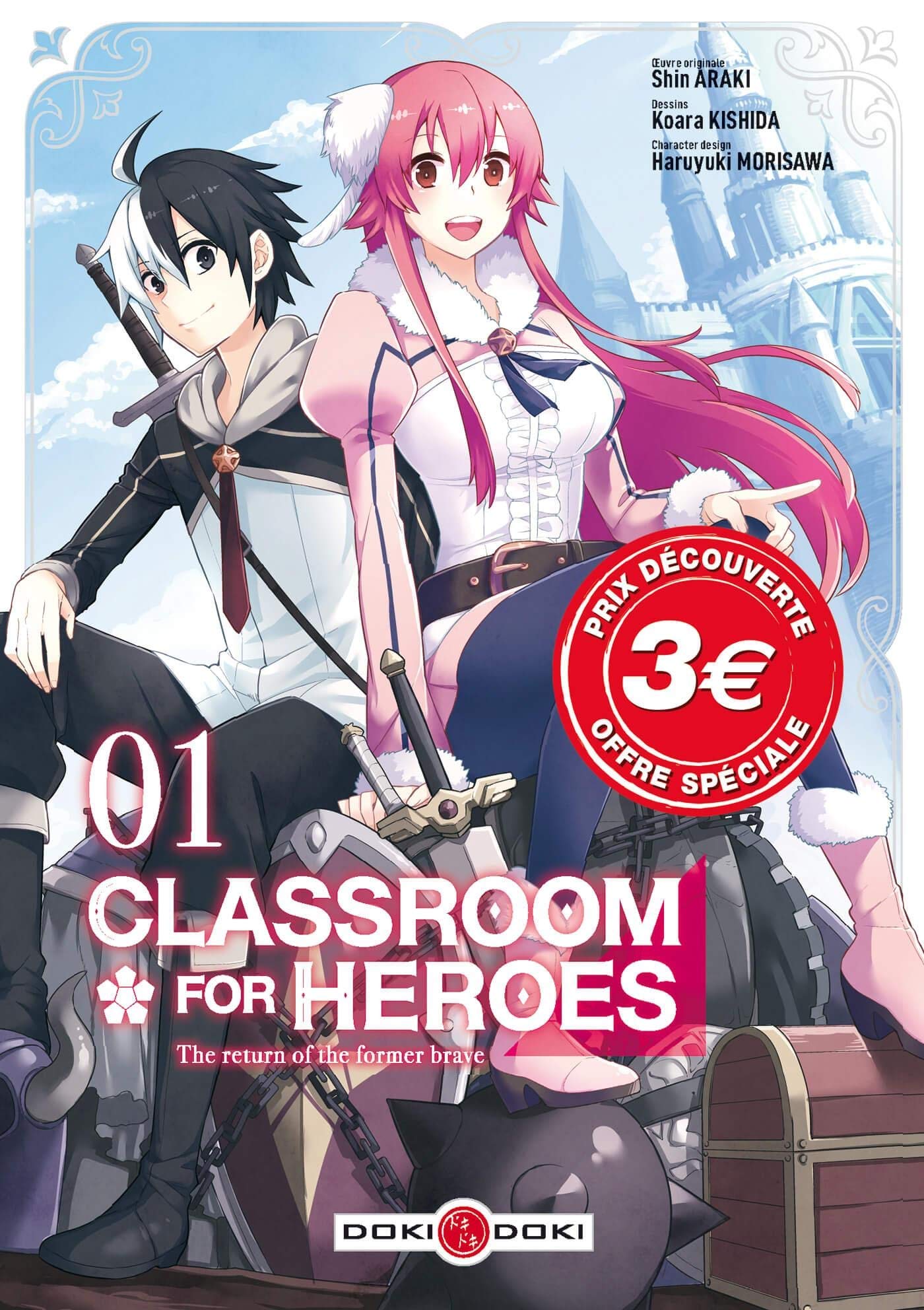 jaquette album Classroom for Heroes - vol. 01 - Prix découverte