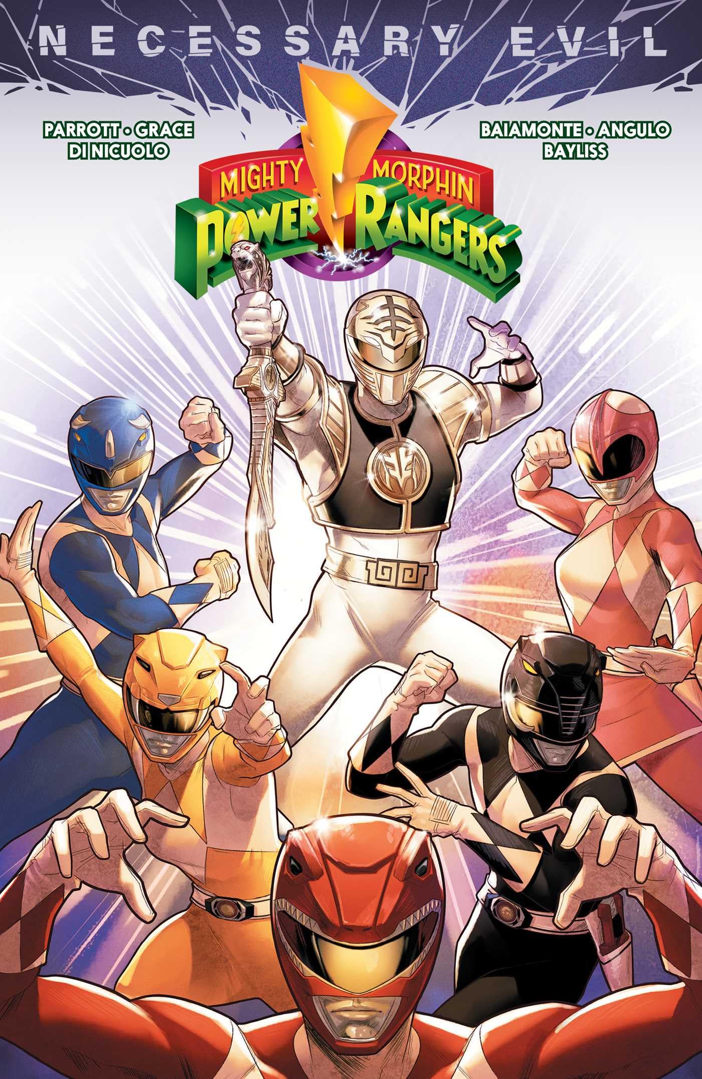 jaquette album Mighty Morphin Power Rangers: Necessary Evil I SC