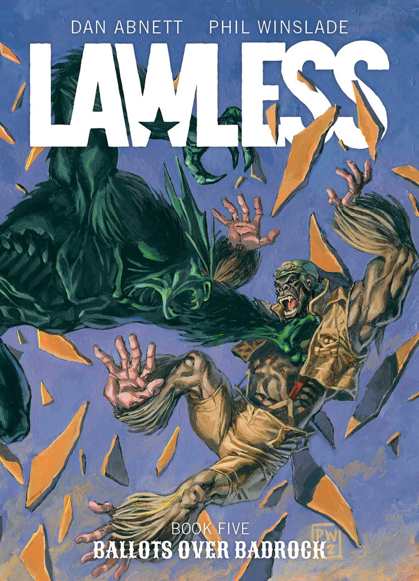 jaquette album Lawless Book Five: Ballots Over Badrock (Volume 5)