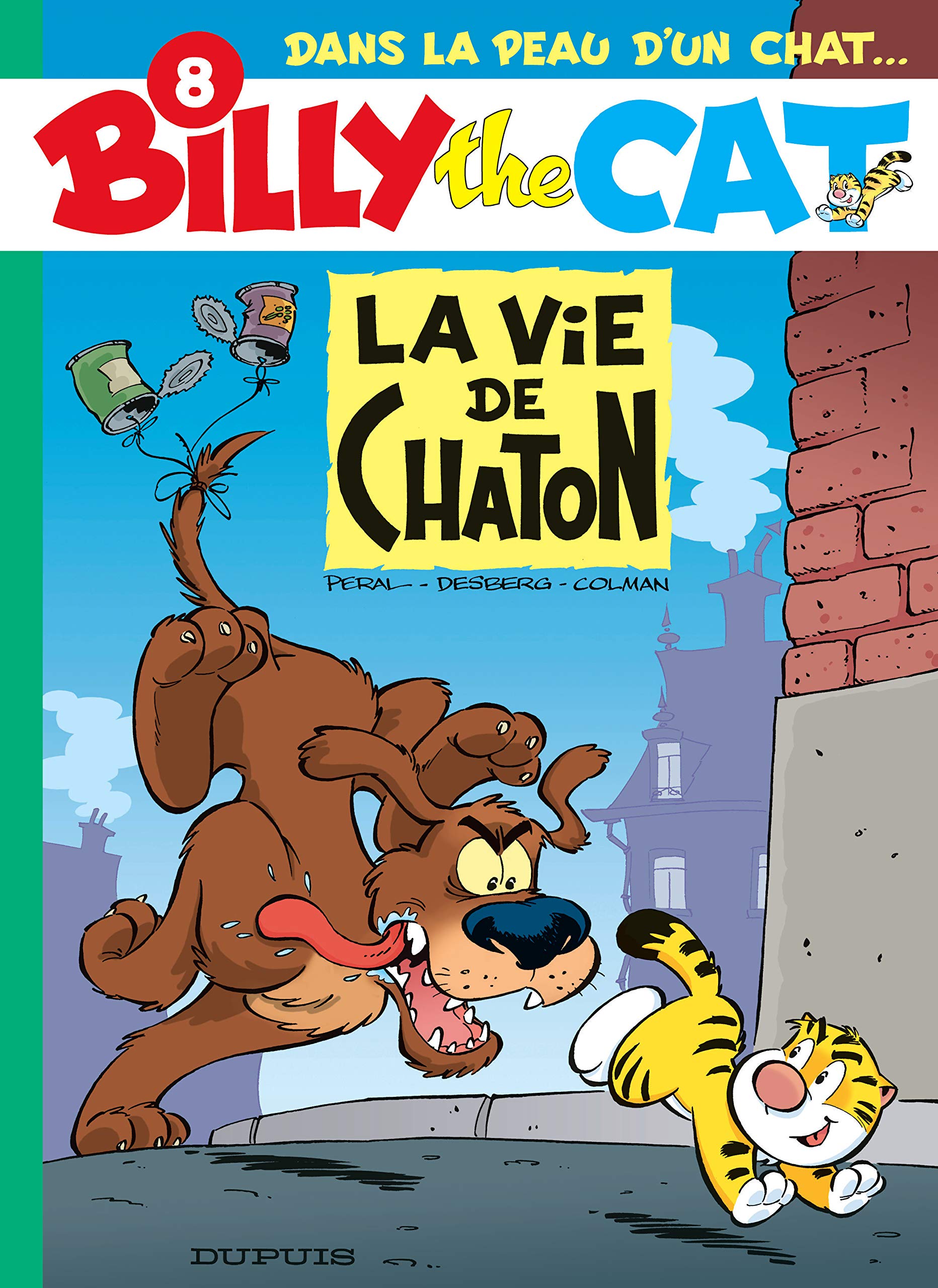 jaquette album Billy the Cat, tome 8 : La Vie de chaton