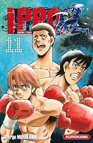 jaquette album Ippo - Saison 5 - Dans l'ombre du Champion - Tome 11 : Duel à haute vitesse ! Le vainqueur sera celui qui prendra possession de l'espace !