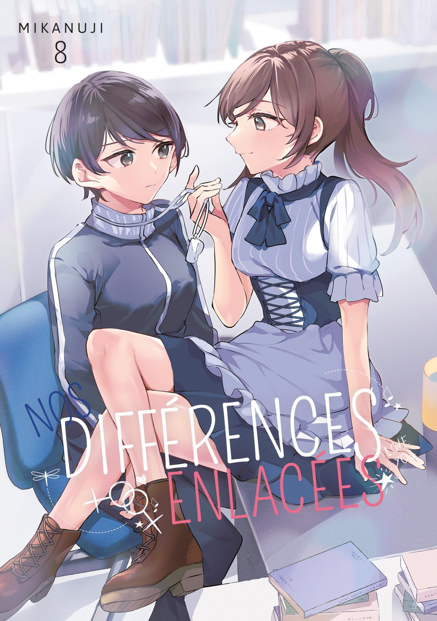 jaquette album Nos différences enlacées - Tome 08