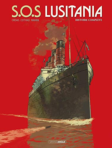 jaquette album Sos Lusitania Intégrale - La Croisière Des Orgueilleux - 18 Minutes Pour Survivre - La Mémoire Des Noyés