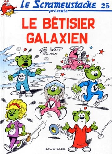 jaquette album Le Scrameustache Tome 25 - Le Bêtisier Galaxien