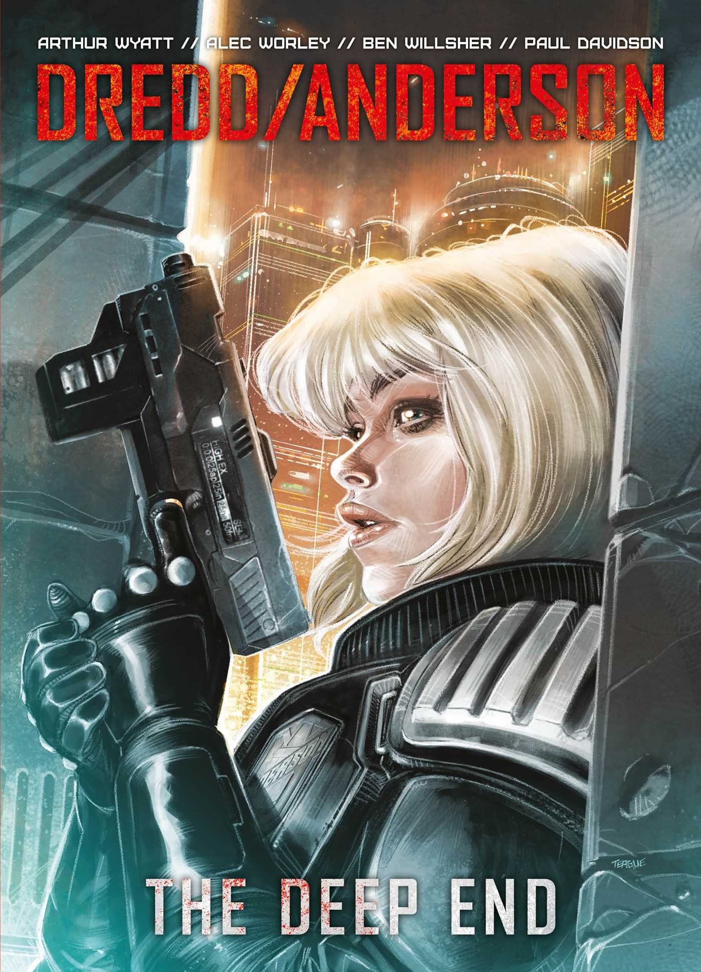jaquette album DREDD ANDERSON THE DEEP END TP